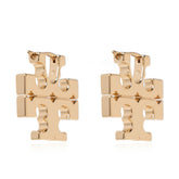 Tory Burch Logo-Sculpted Hoop Hearings